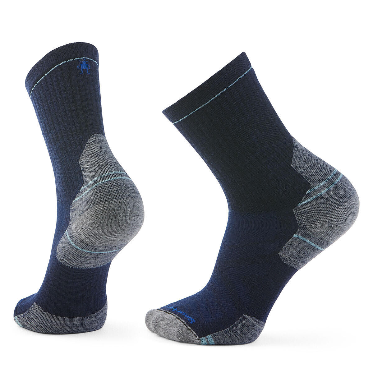 Smartwool HIKE TARGETED CUSHION MID CREW SOCKS deep navy Veľkosť: XL