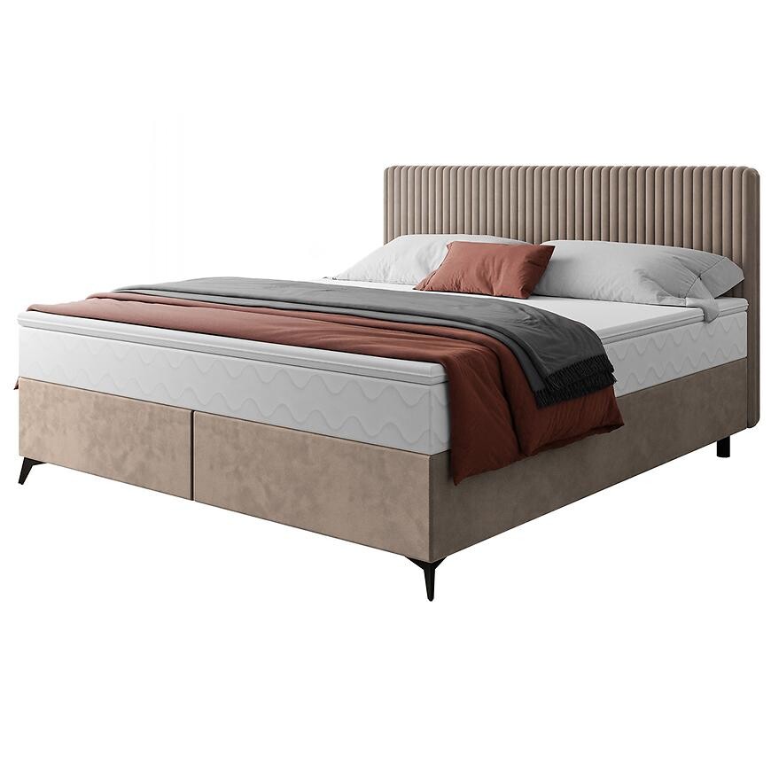 Posteľ Wave s topperom 140x200 Manila 21/Tilia 17