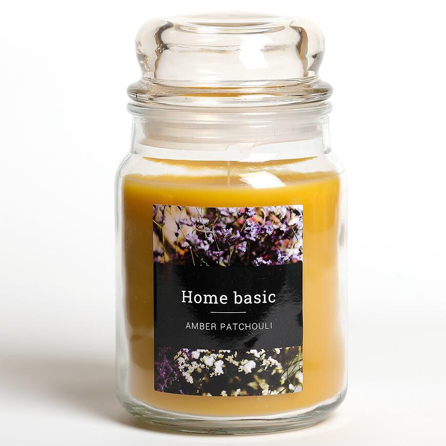 Vonná sviečka Amber Patchouli 9,5x16 cm