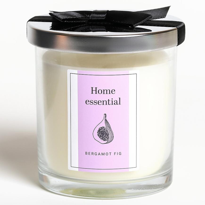 Vonná sviečka Bergamot Fig 8x9 cm