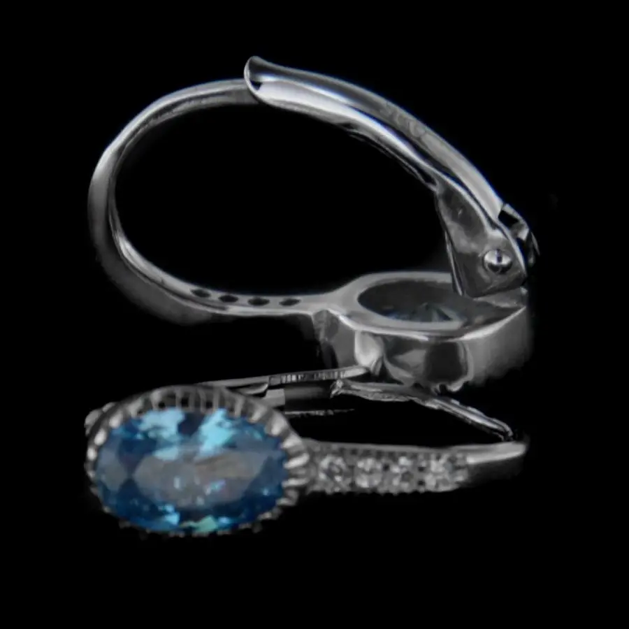 Strieborné náušnice 59452