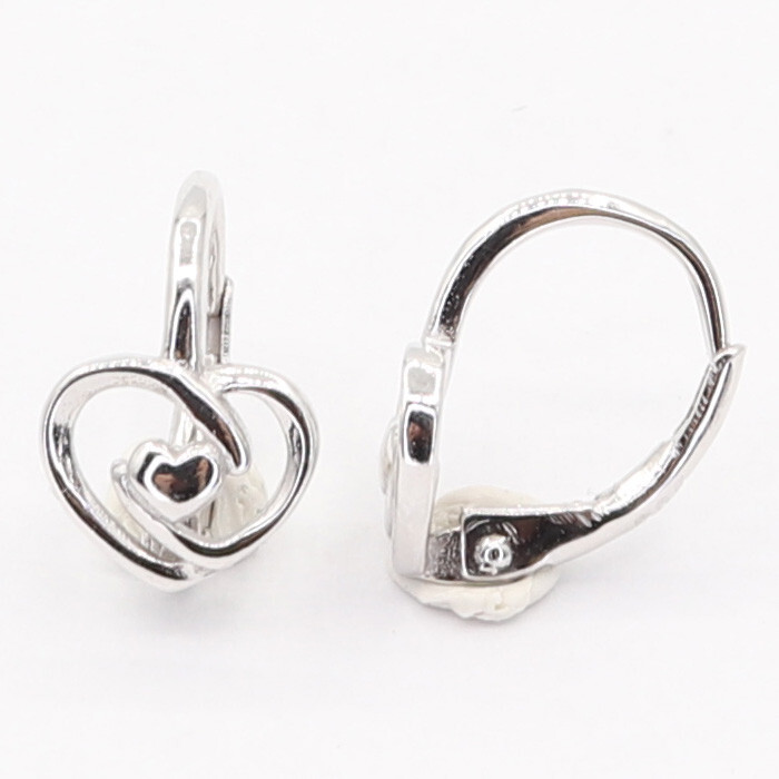Strieborné náušnice 113375