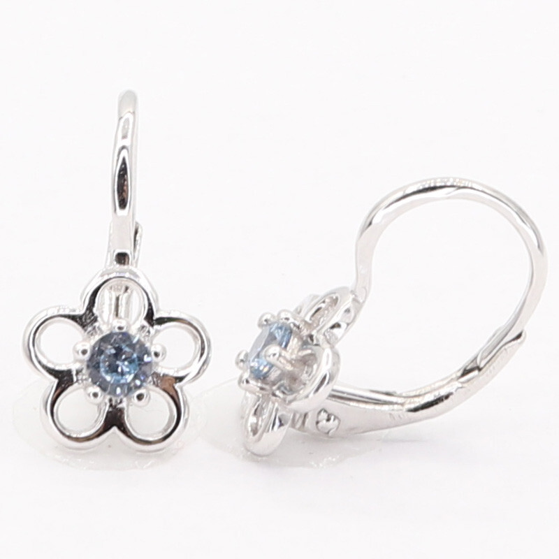 Strieborné náušnice 113381