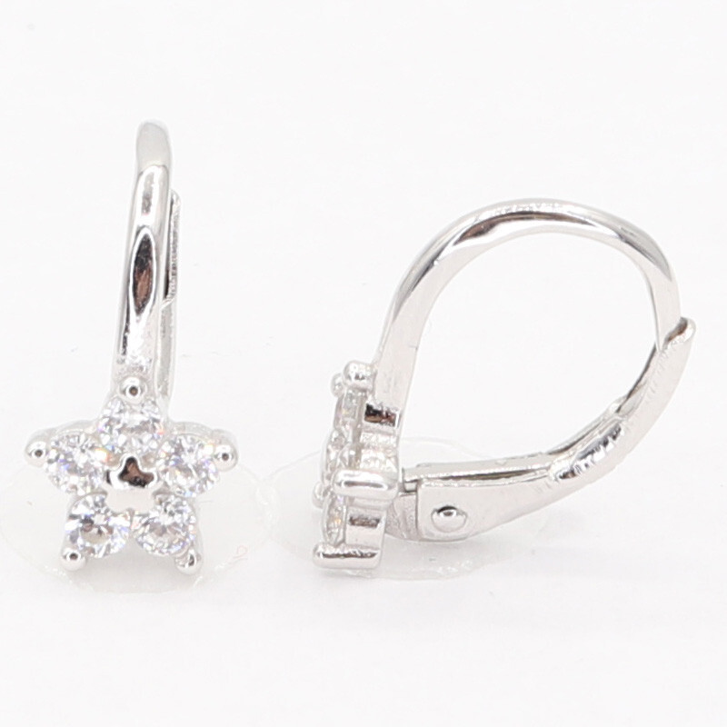 Strieborné náušnice 113387