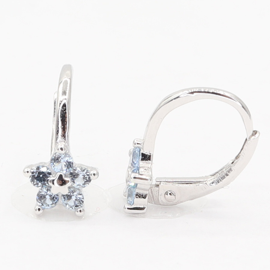 Strieborné náušnice 113389