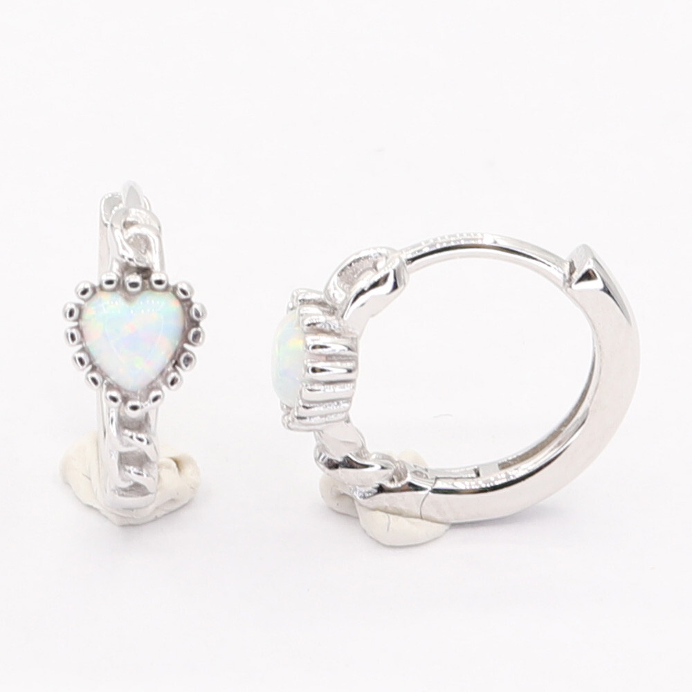 Strieborné náušnice 113403