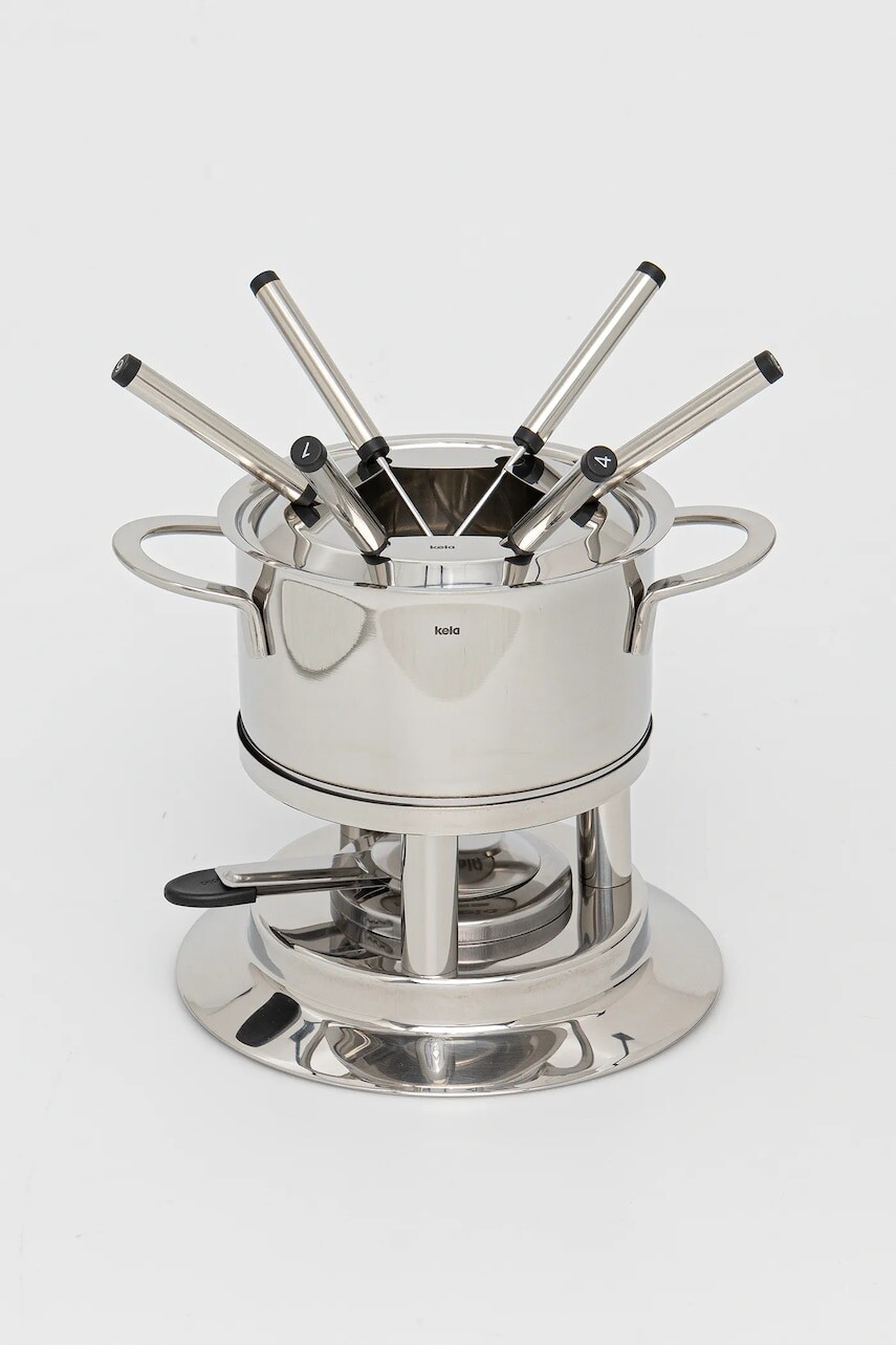 Sada na fondue Kela Cailin Kela 1,2 L šedá farba
