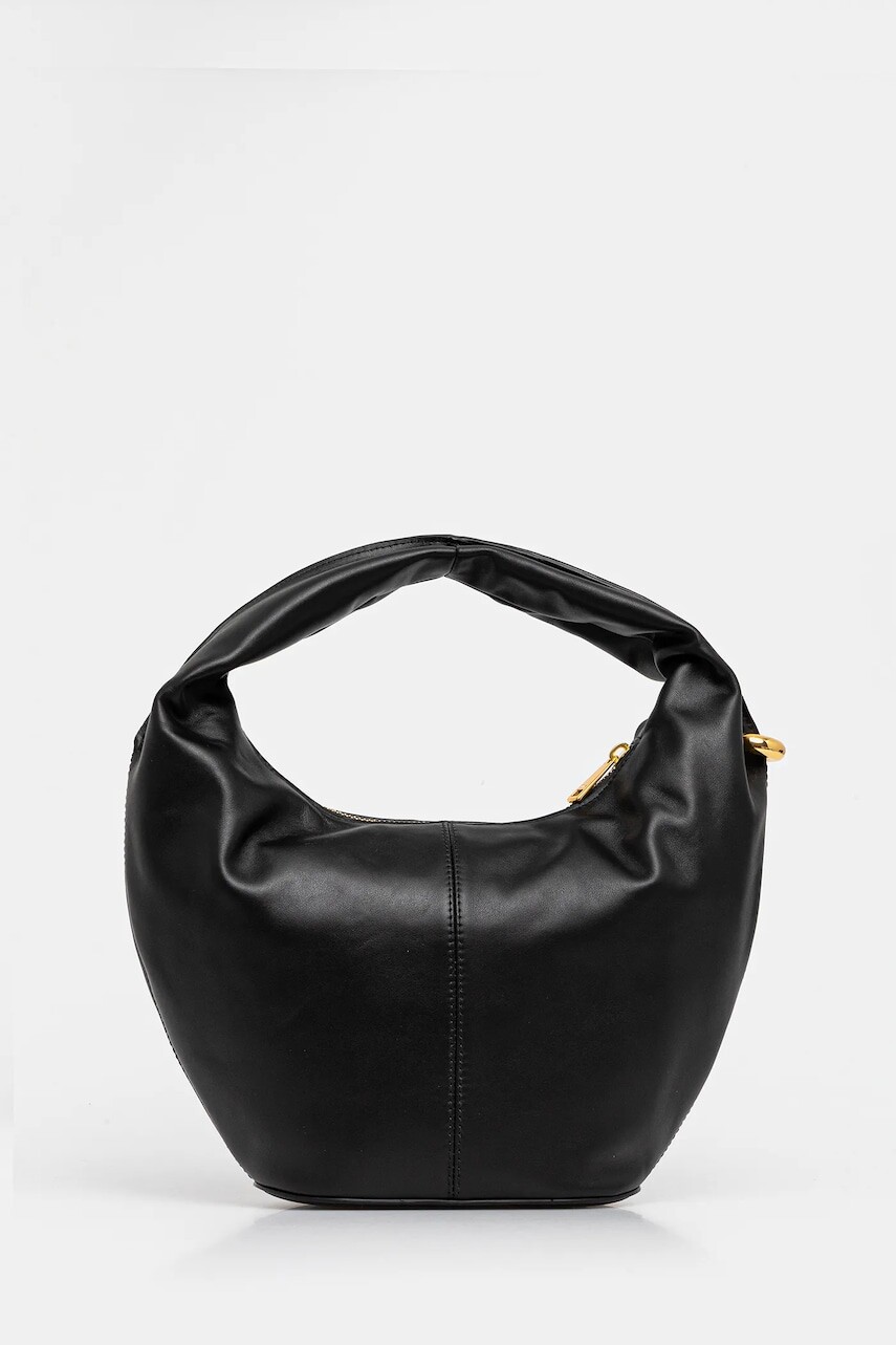 Kožená kabelka Furla čierna farba, WB01676.BX3168.O60001002
