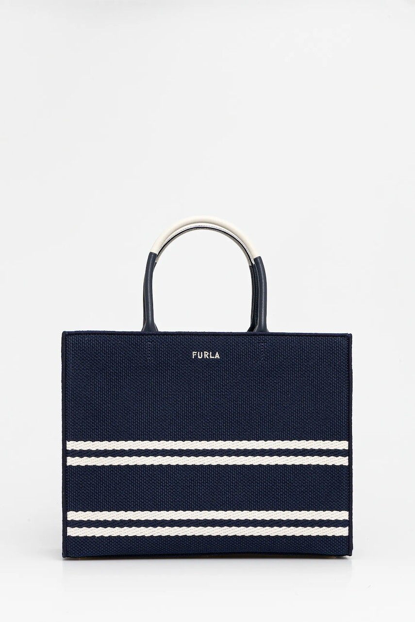 Kabelka Furla tmavomodrá farba, WB00255.BX3752.2677S1007
