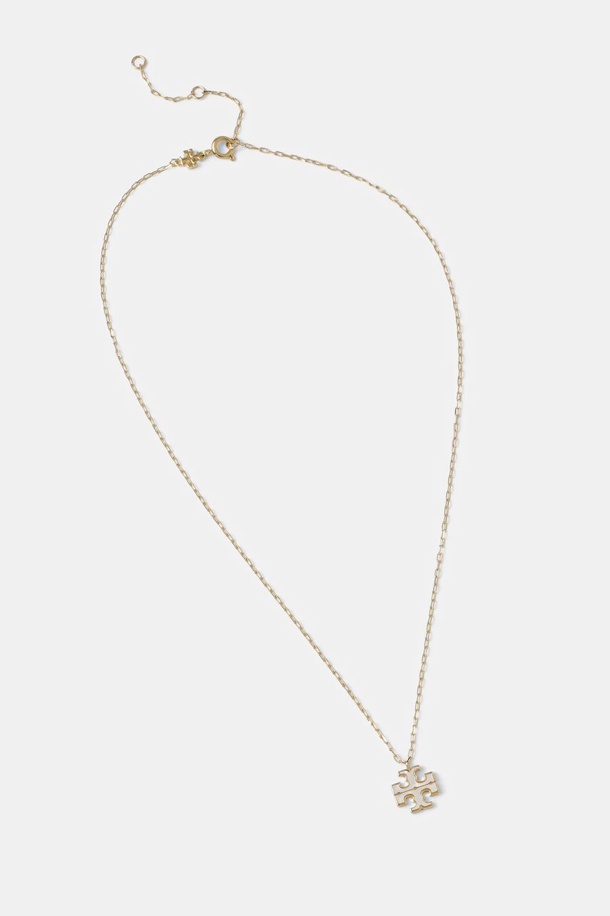 Pozlátený náhrdelník Tory Burch Kira 170626-700