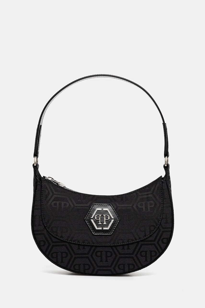 Kabelka Philipp Plein čierna farba, PAEA WBA2104 PTE021N