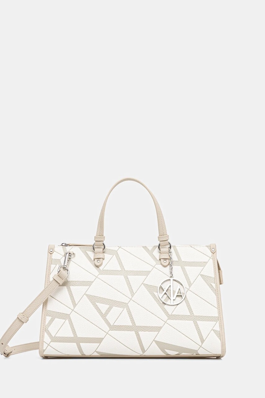 Kabelka Armani Exchange béžová farba, XW000400 AF13680