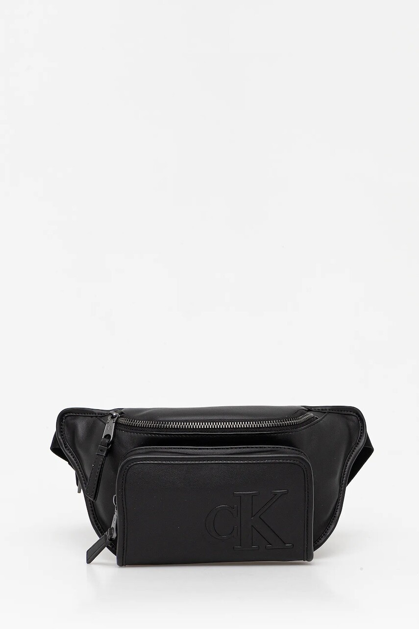 Ľadvinka Calvin Klein čierna farba, LV04G3160G