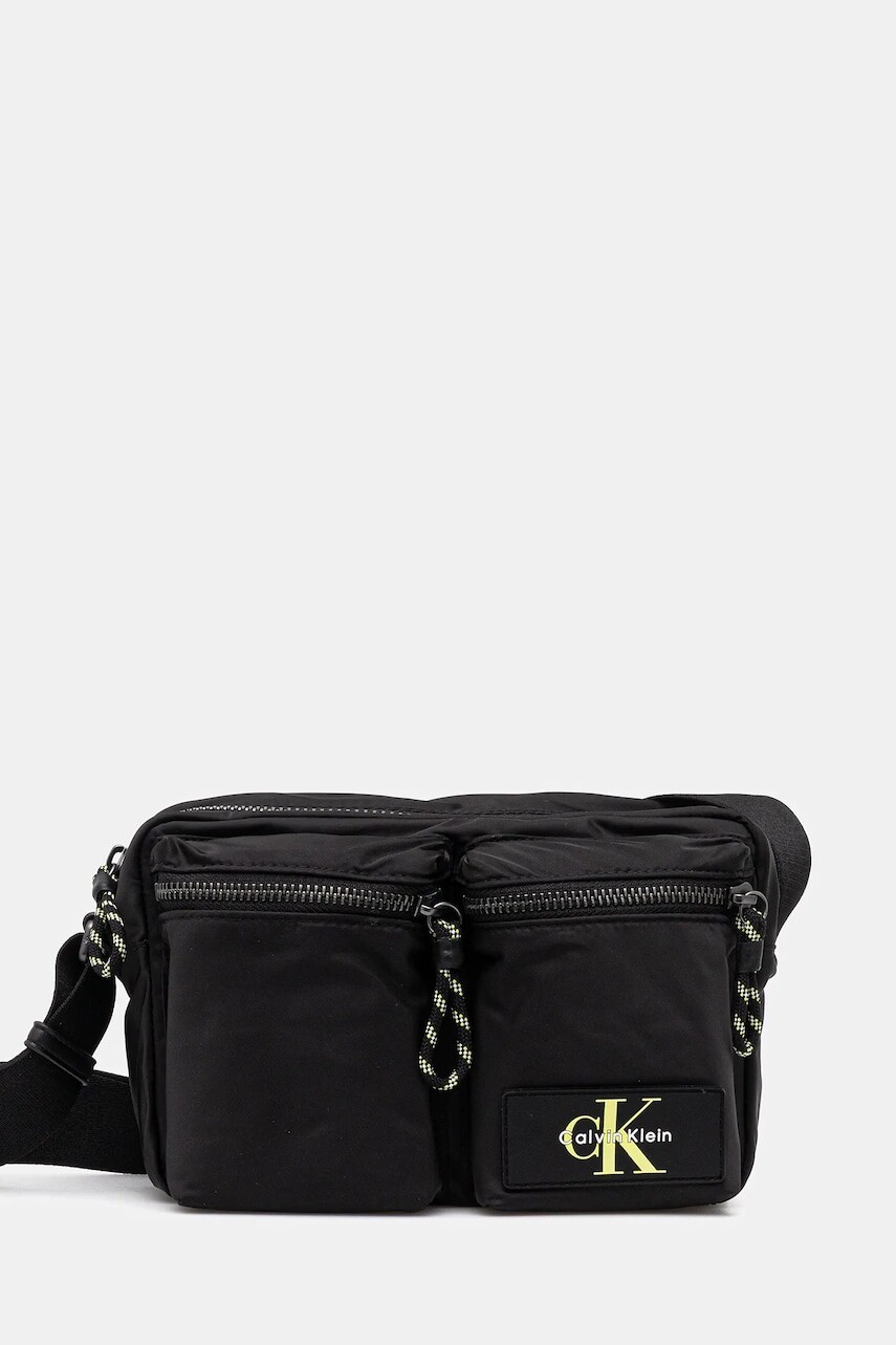 Malá taška Calvin Klein čierna farba, LV04G3178G