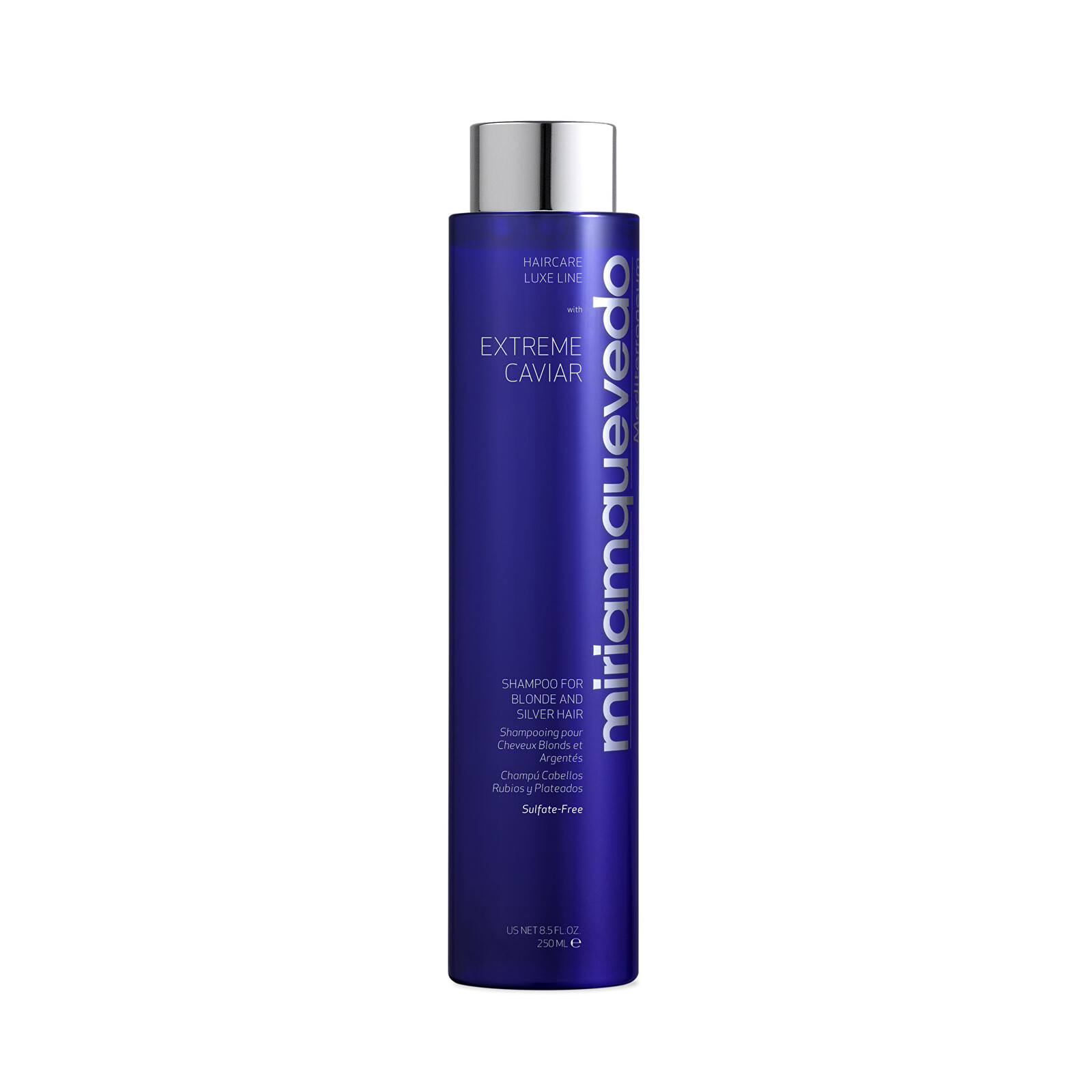 Miriam Quevedo Šampón pre blond a strieborné vlasy Extreme Caviar (Shampoo for Blonde and Silver Hair) 250 ml
