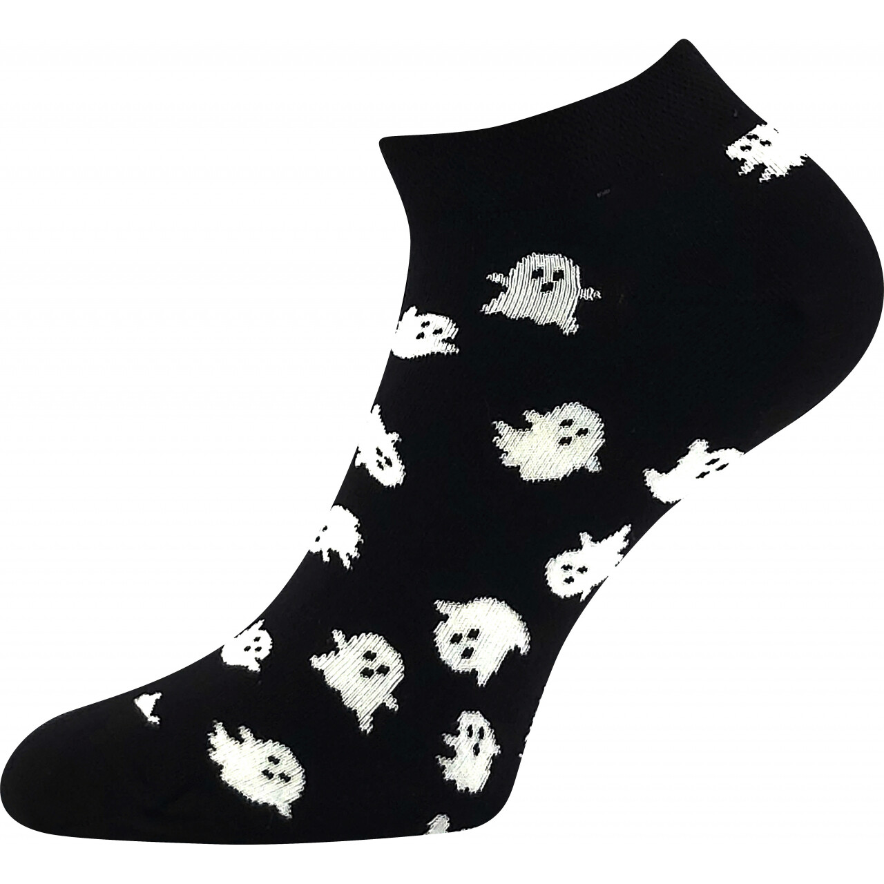 Ponožky obrázkové Lonka Dewow Duchové - čierne, 35-38
