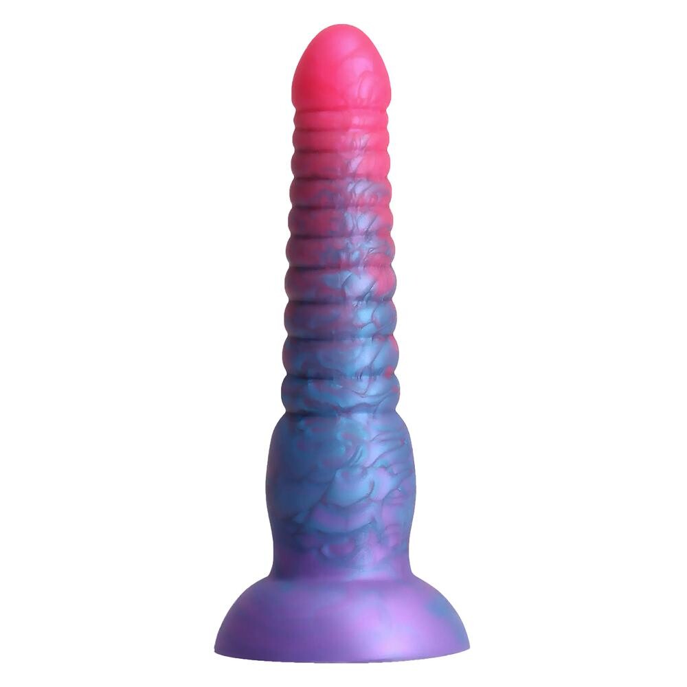 Colours Stacked dildo 16 cm - růžová/modrá
