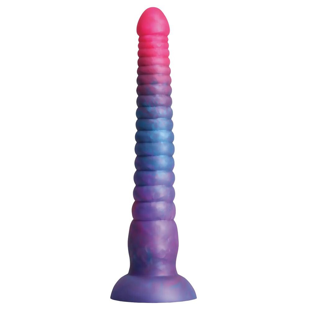 Colours Stacked dildo 23 cm - růžová/modrá
