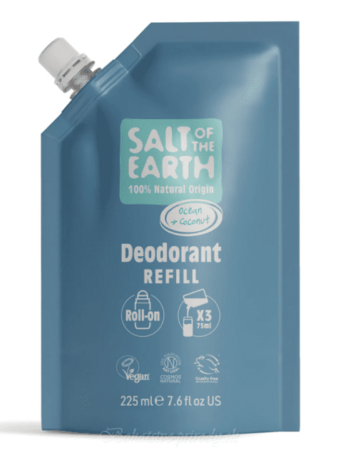 Salt of the Earth - Náplň deodorant oceán kokos pre ROLL ON 225 ml