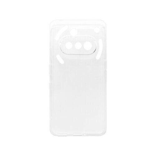 mobilNET silikónové puzdro Nothing Phone (3a), priehľadné (Moist)