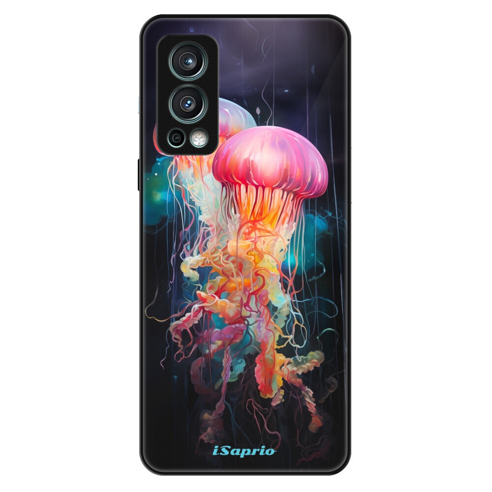 Lesklé puzdro Exclusive iSaprio - Abstract Jellyfish - OnePlus Nord 2 5G