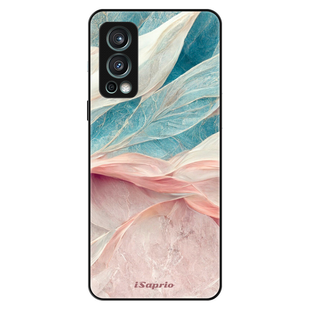 Lesklé puzdro Exclusive iSaprio - Pink and Blue - OnePlus Nord 2 5G