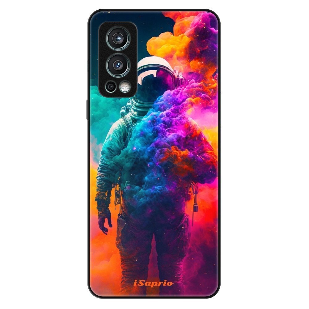 Lesklé puzdro Exclusive iSaprio - Astronaut in Colors - OnePlus Nord 2 5G