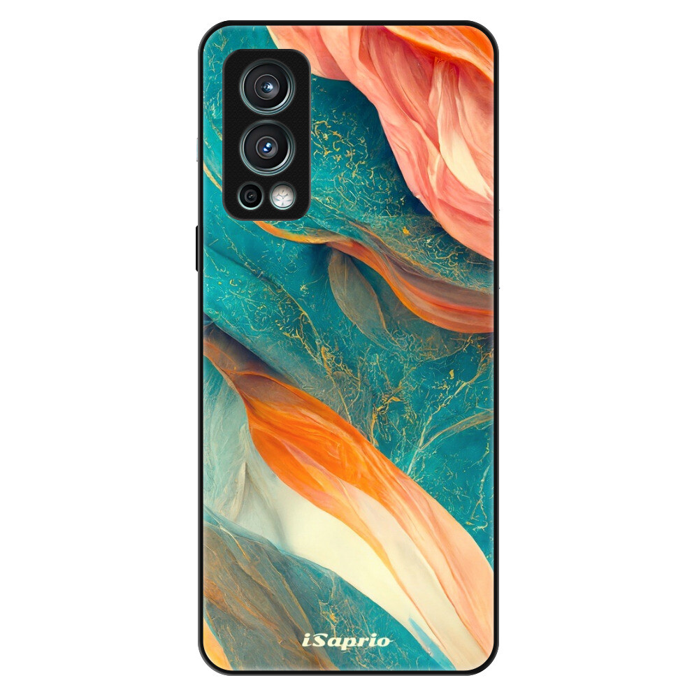 Lesklé puzdro Exclusive iSaprio - Abstract Marble - OnePlus Nord 2 5G