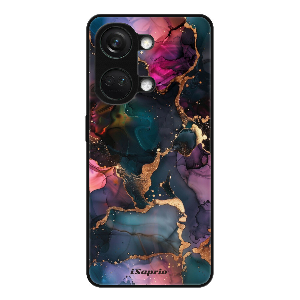 Lesklé puzdro Exclusive iSaprio - Dark Marble 10 - OnePlus Nord 3 5G