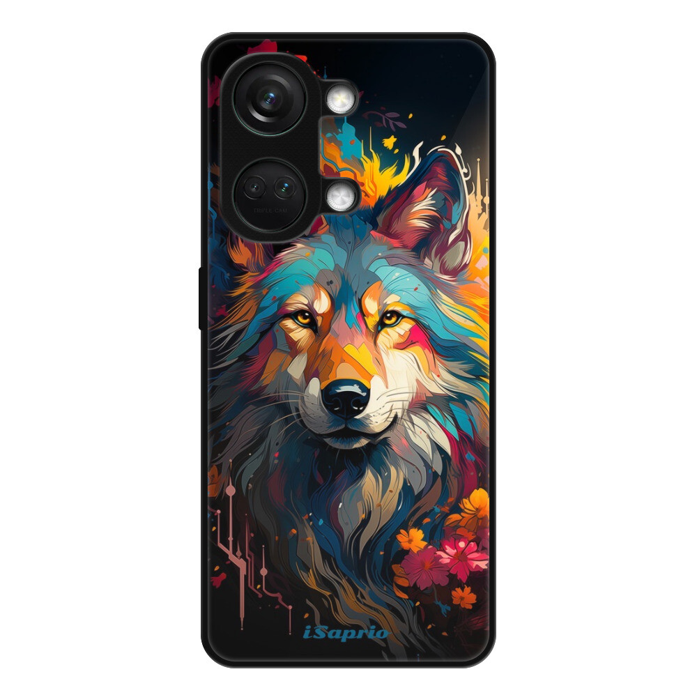 Lesklé puzdro Exclusive iSaprio - Mysterious Wolf - OnePlus Nord 3 5G