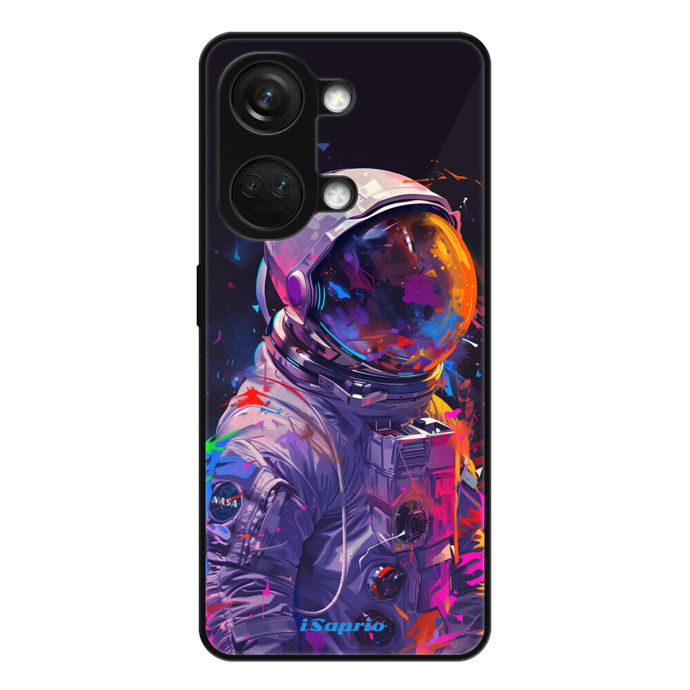 Lesklé puzdro Exclusive iSaprio - Neon Astronaut - OnePlus Nord 3 5G