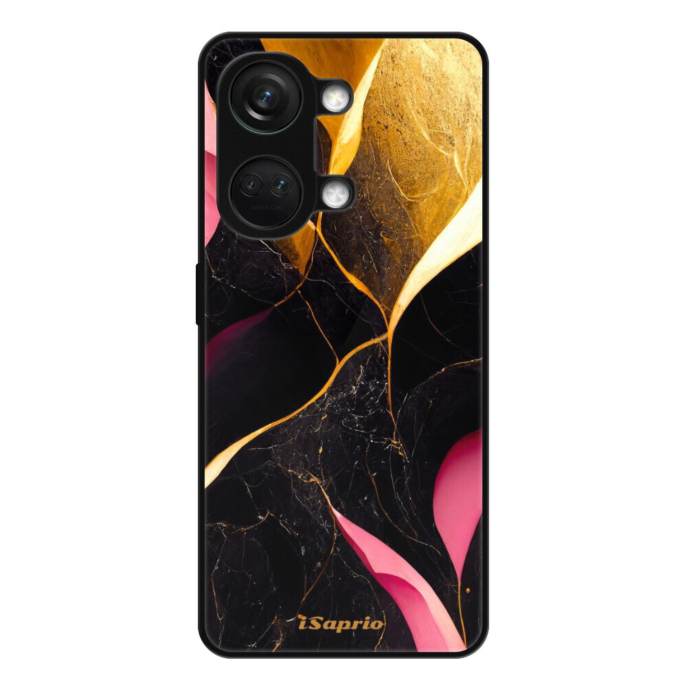Lesklé puzdro Exclusive iSaprio - Gold Pink Marble - OnePlus Nord 3 5G
