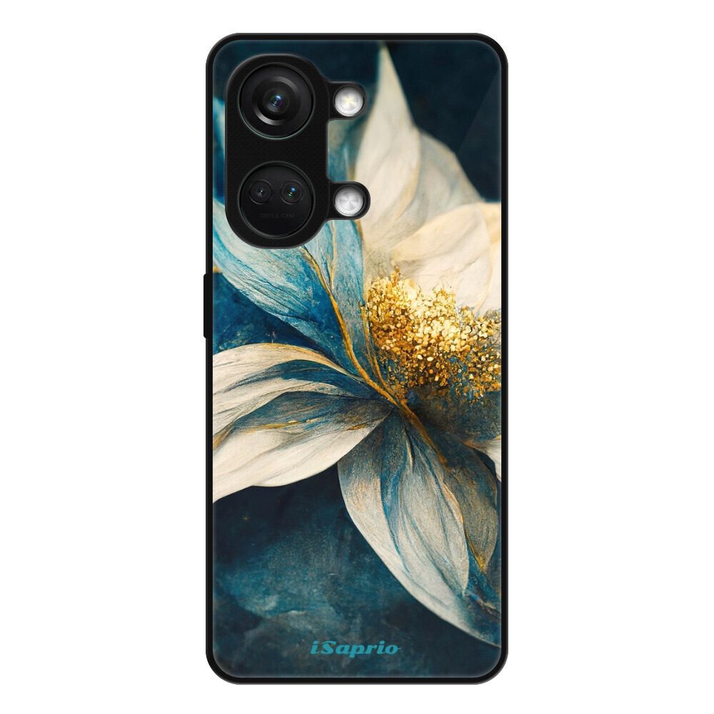 Lesklé puzdro Exclusive iSaprio - Blue Petals - OnePlus Nord 3 5G