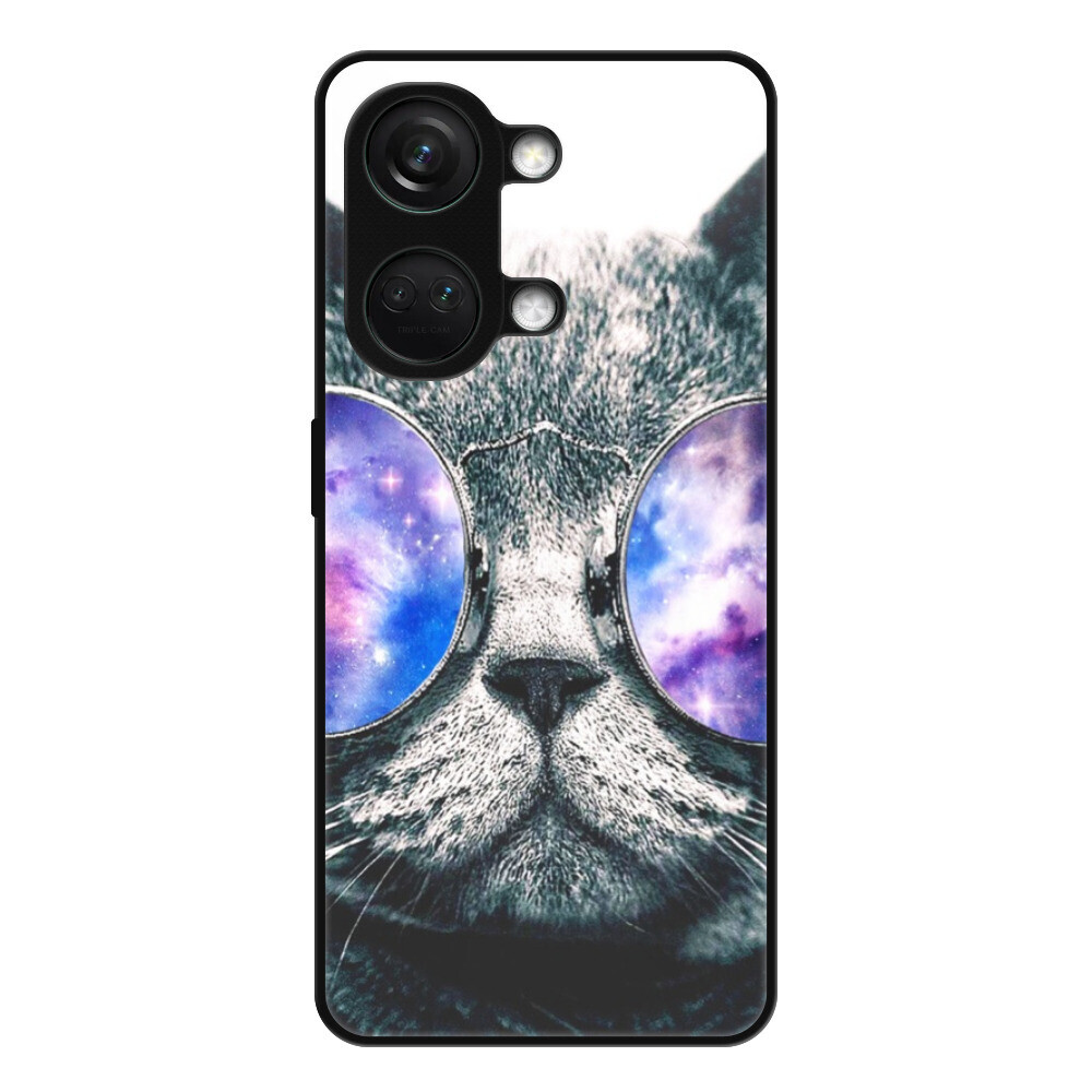 Lesklé puzdro Exclusive iSaprio - Galaxy Cat - OnePlus Nord 3 5G