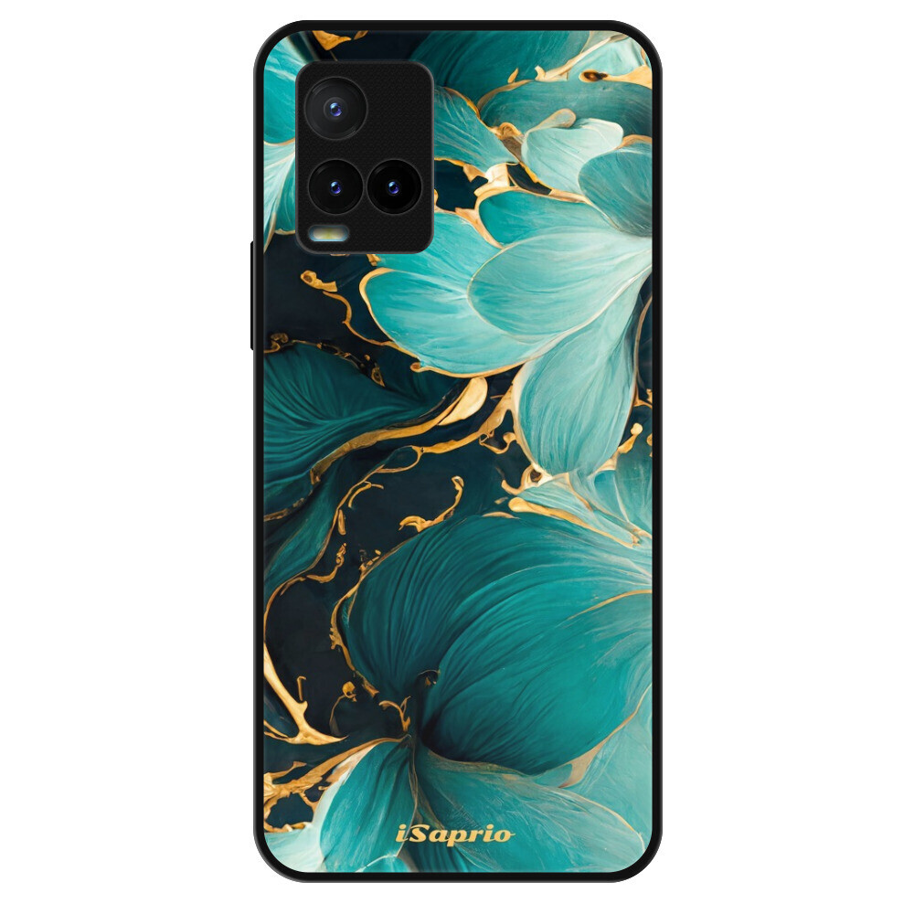 Lesklé puzdro Exclusive iSaprio - Blue Flowers 12 - Vivo Y21 / Y21s / Y33s