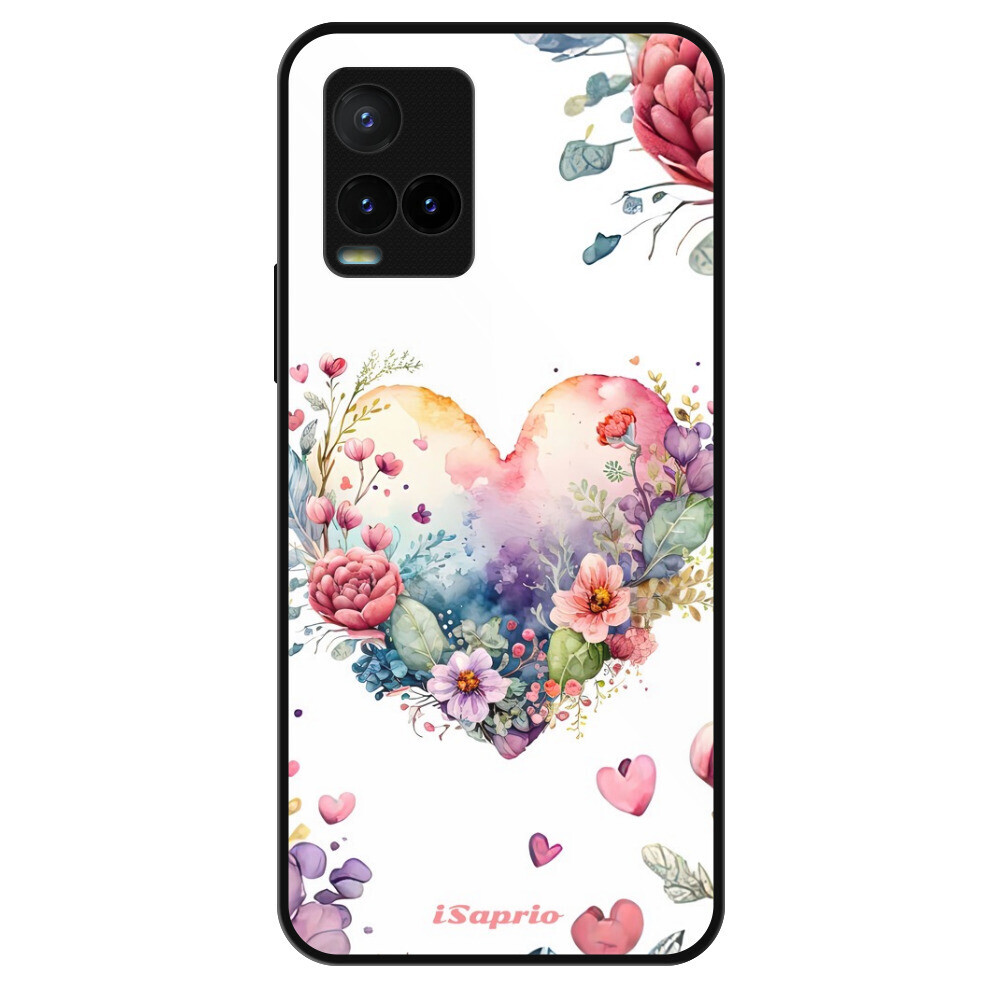 Lesklé puzdro Exclusive iSaprio - Floral Heart - Vivo Y21 / Y21s / Y33s
