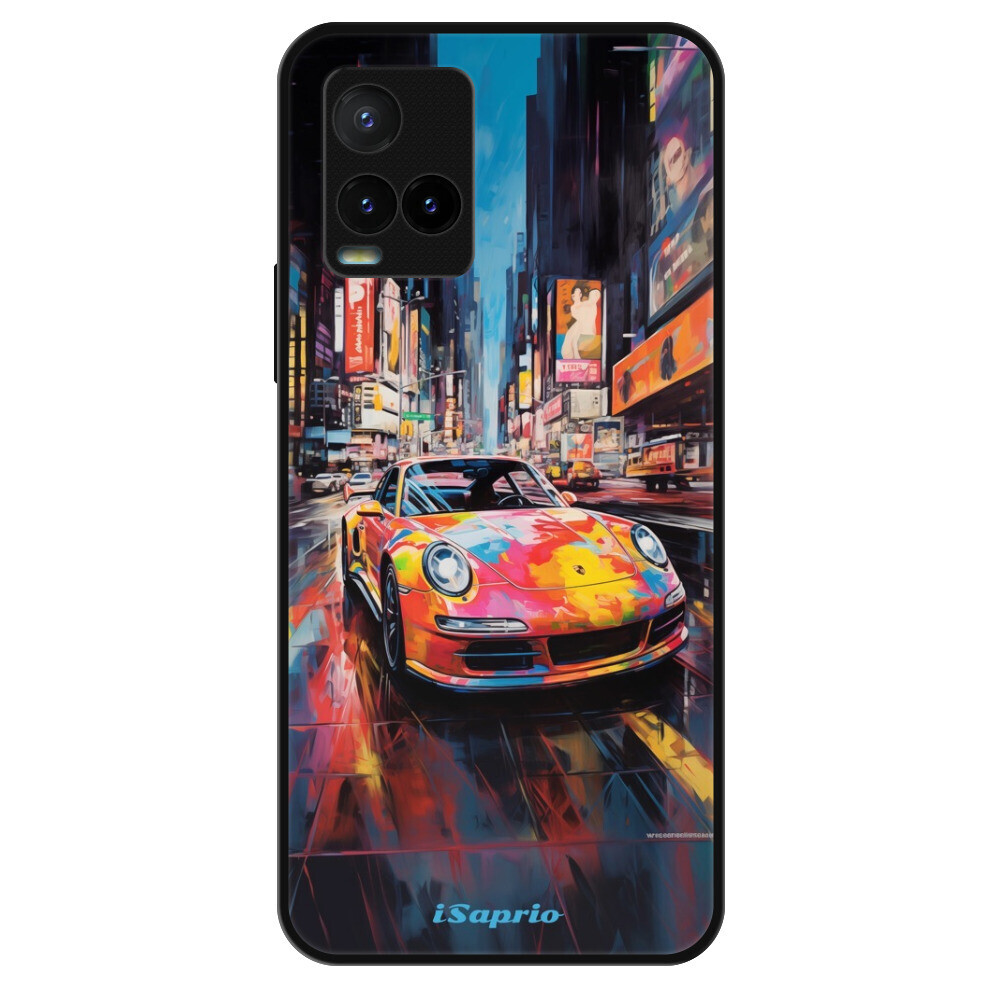 Lesklé puzdro Exclusive iSaprio - Abstract Porsche - Vivo Y21 / Y21s / Y33s