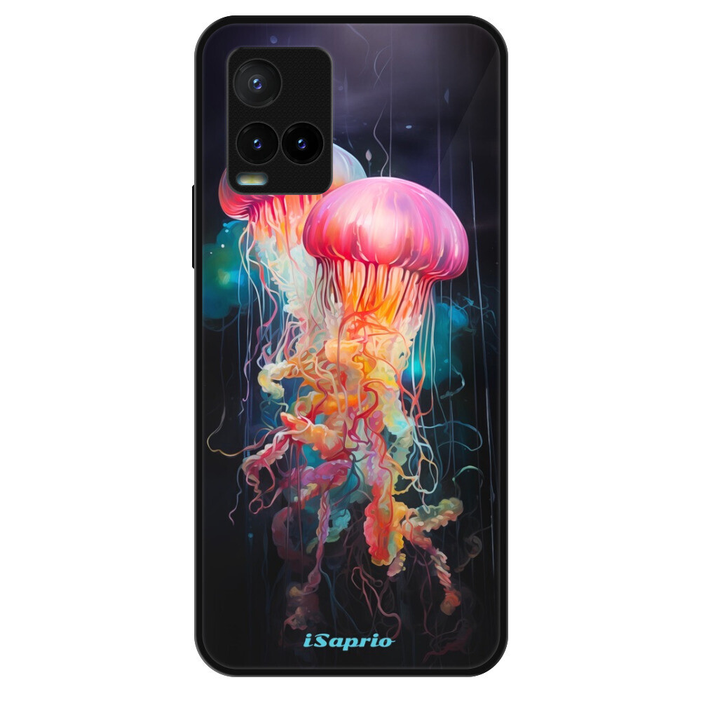 Lesklé puzdro Exclusive iSaprio - Abstract Jellyfish - Vivo Y21 / Y21s / Y33s