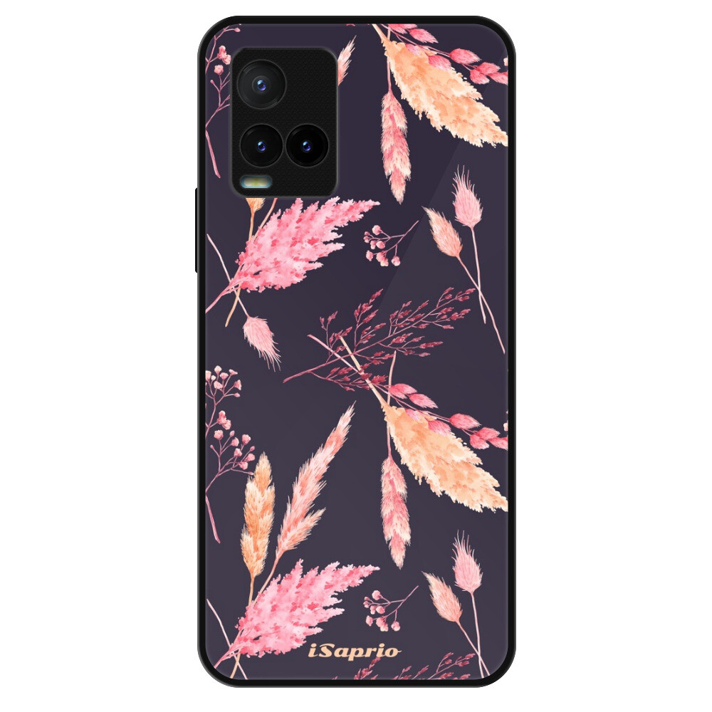 Lesklé puzdro Exclusive iSaprio - Herbal Pattern - Vivo Y21 / Y21s / Y33s