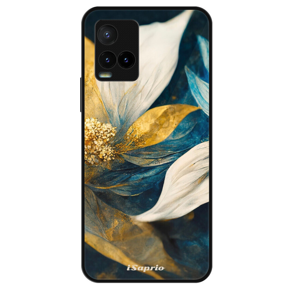 Lesklé puzdro Exclusive iSaprio - Gold Petals - Vivo Y21 / Y21s / Y33s