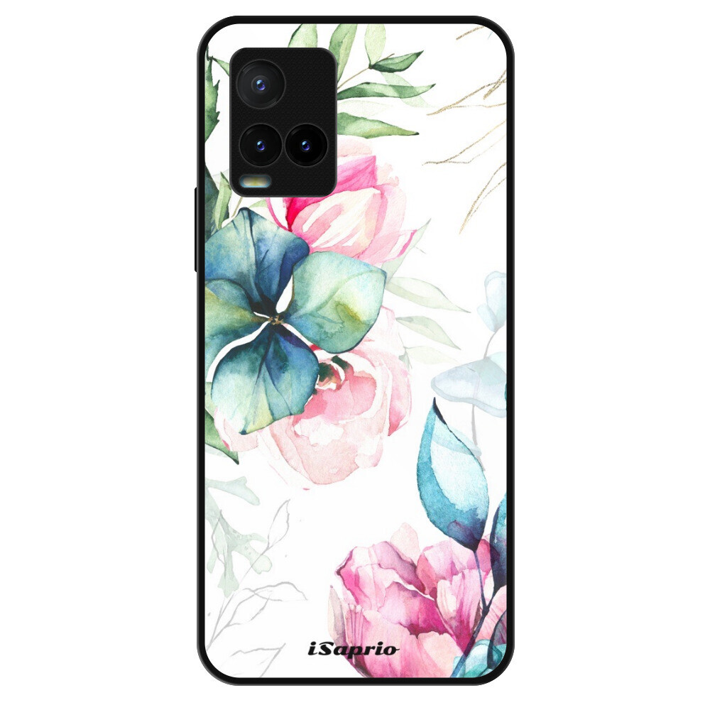 Lesklé puzdro Exclusive iSaprio - Flower Art 01 - Vivo Y21 / Y21s / Y33s