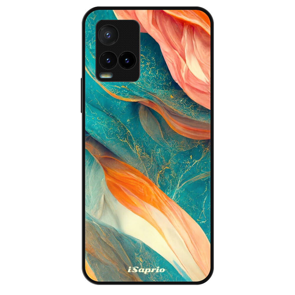 Lesklé puzdro Exclusive iSaprio - Abstract Marble - Vivo Y21 / Y21s / Y33s