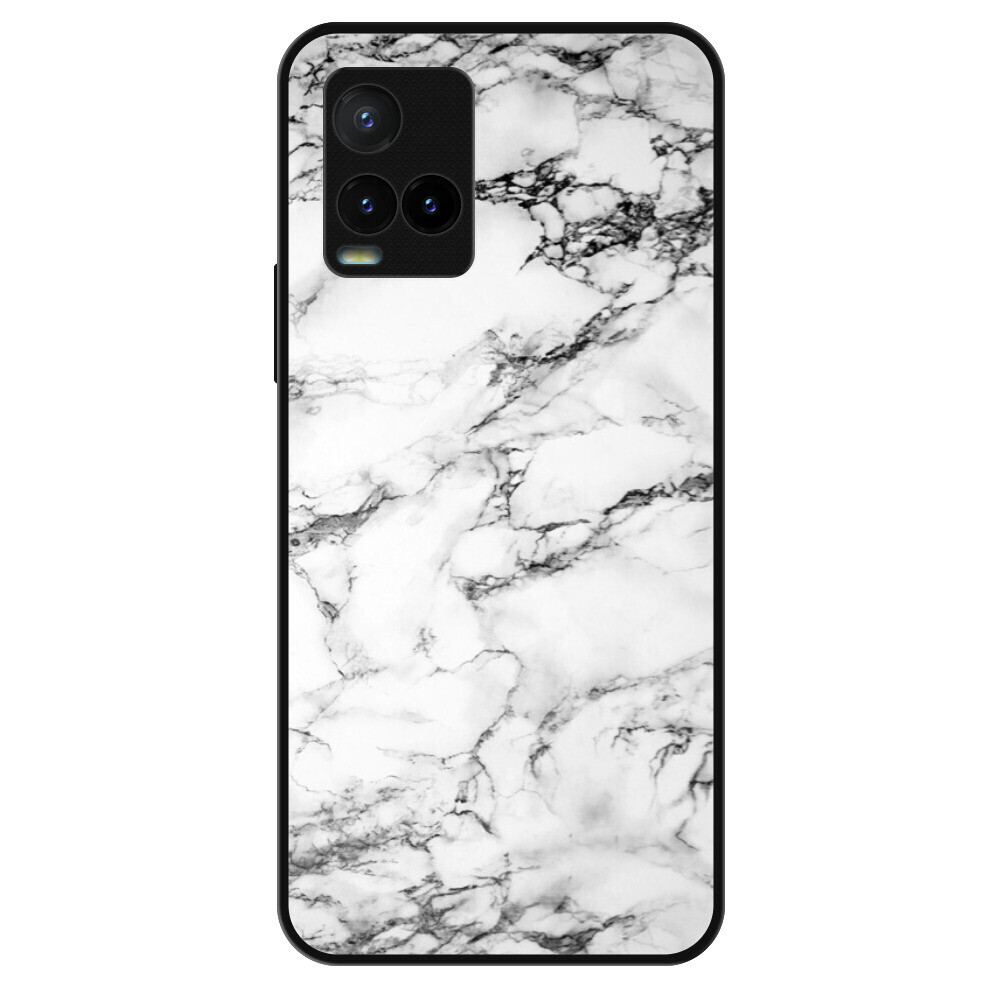 Lesklé puzdro Exclusive iSaprio - White Marble 01 - Vivo Y21 / Y21s / Y33s