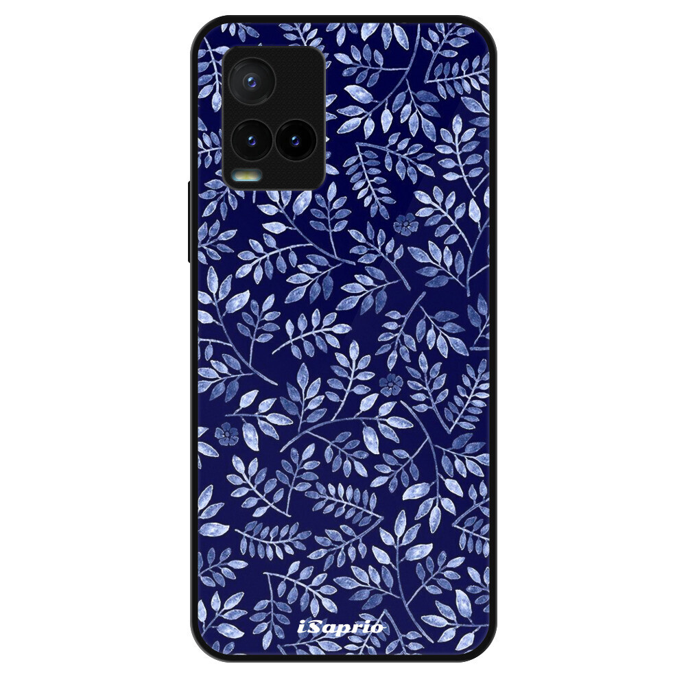 Lesklé puzdro Exclusive iSaprio - Blue Leaves 05 - Vivo Y21 / Y21s / Y33s