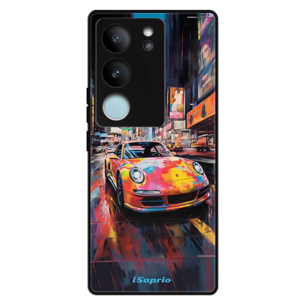 Lesklé puzdro Exclusive iSaprio - Abstract Porsche - Vivo V29