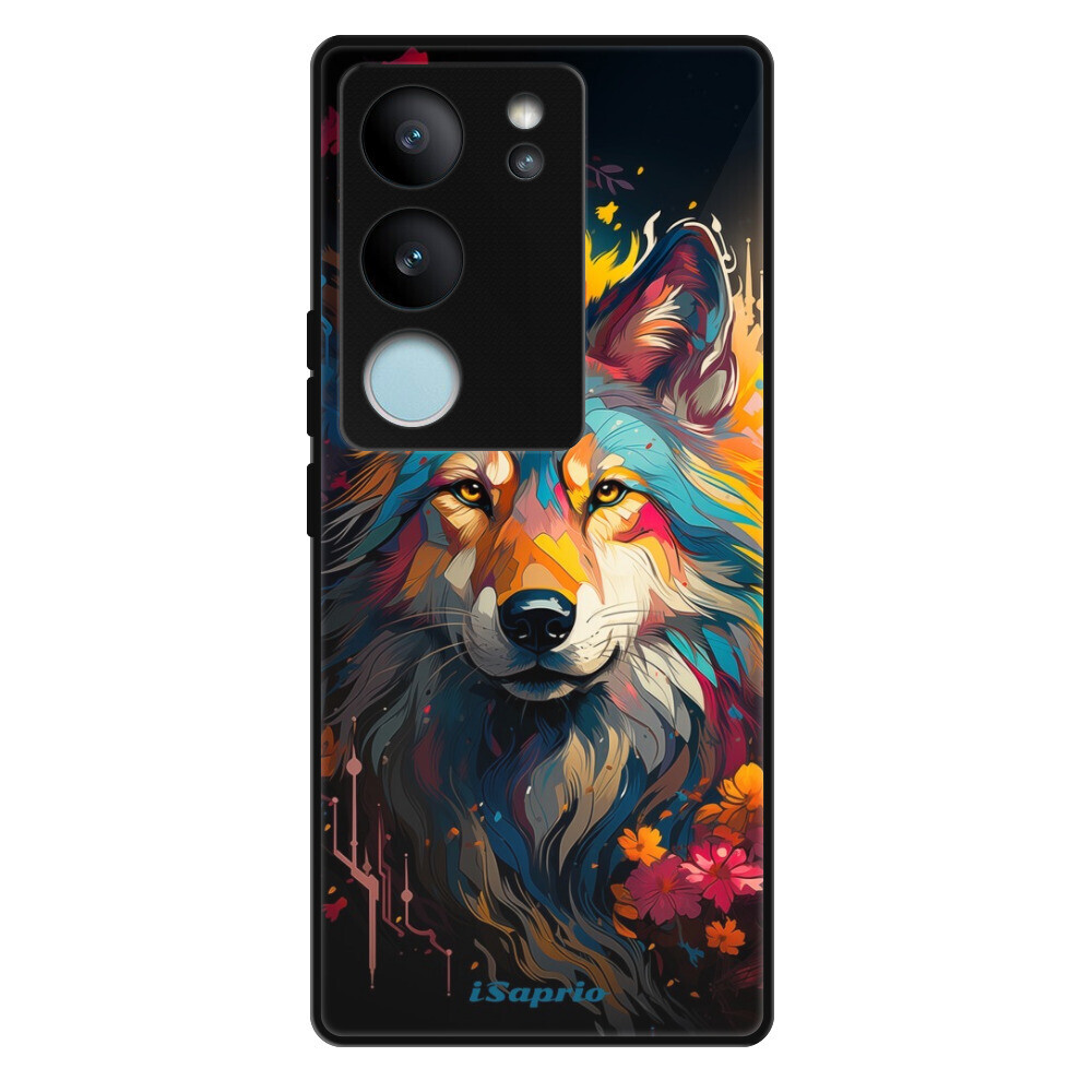 Lesklé puzdro Exclusive iSaprio - Mysterious Wolf - Vivo V29