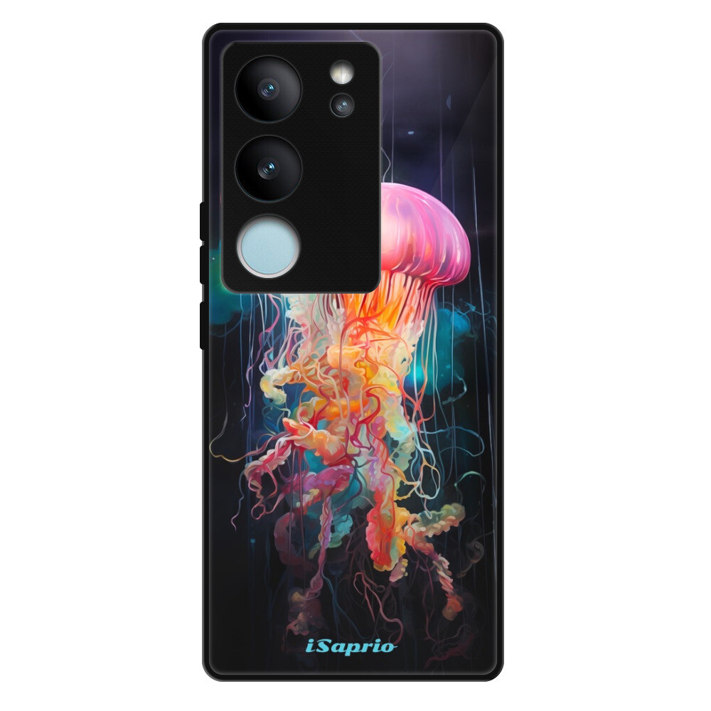Lesklé puzdro Exclusive iSaprio - Abstract Jellyfish - Vivo V29