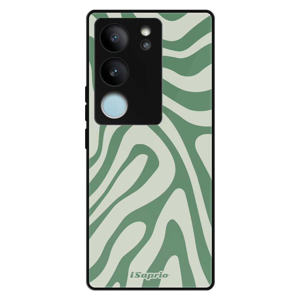 Lesklé puzdro Exclusive iSaprio - Zebra Green - Vivo V29