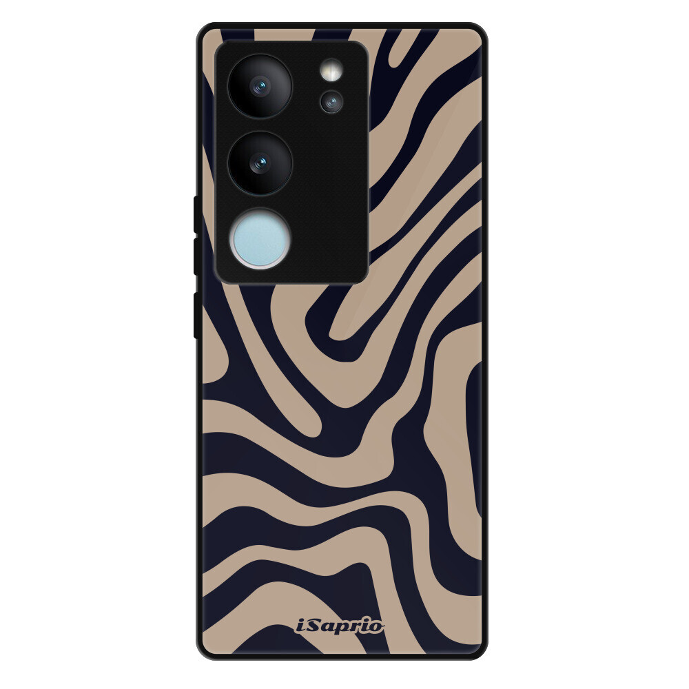 Lesklé puzdro Exclusive iSaprio - Zebra Black - Vivo V29