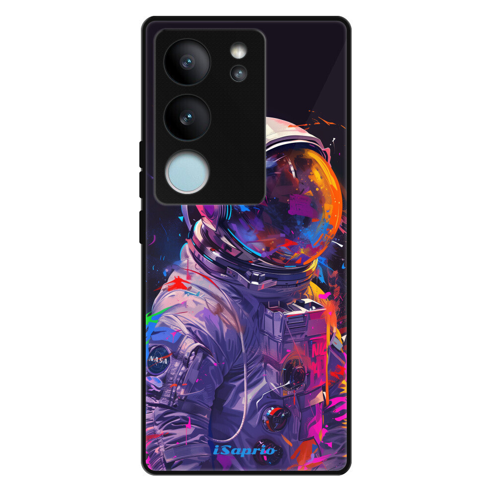 Lesklé puzdro Exclusive iSaprio - Neon Astronaut - Vivo V29